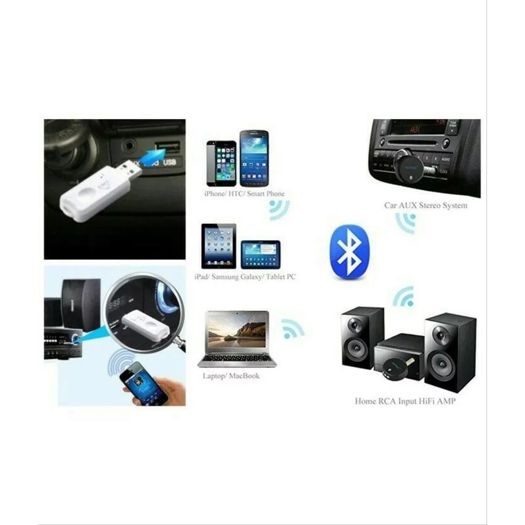 Usb Nhận Tín Hiệu Âm Thanh Bluetooth Không Có Aux