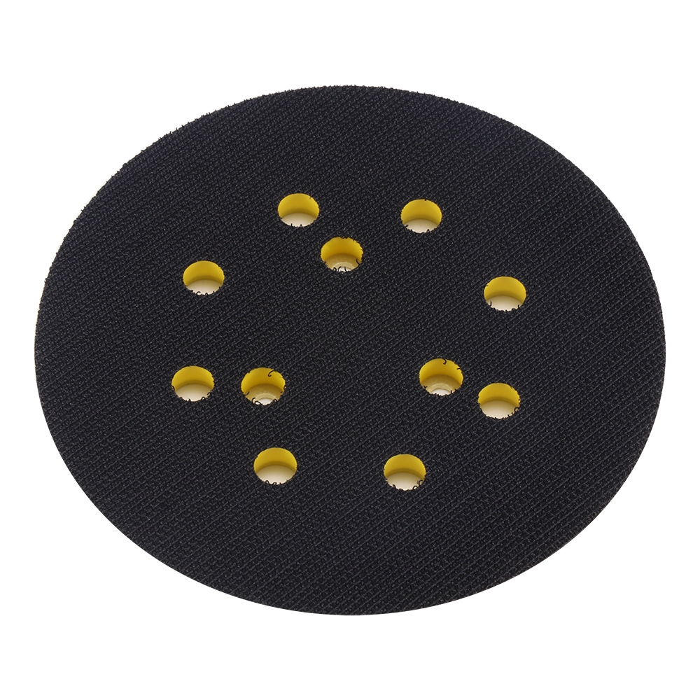 5“ 8 holes Sanding Backing Plate for Woodworking Sand Disc Pad fits Air Sander Angle Grinder Grinding Power Tools Access