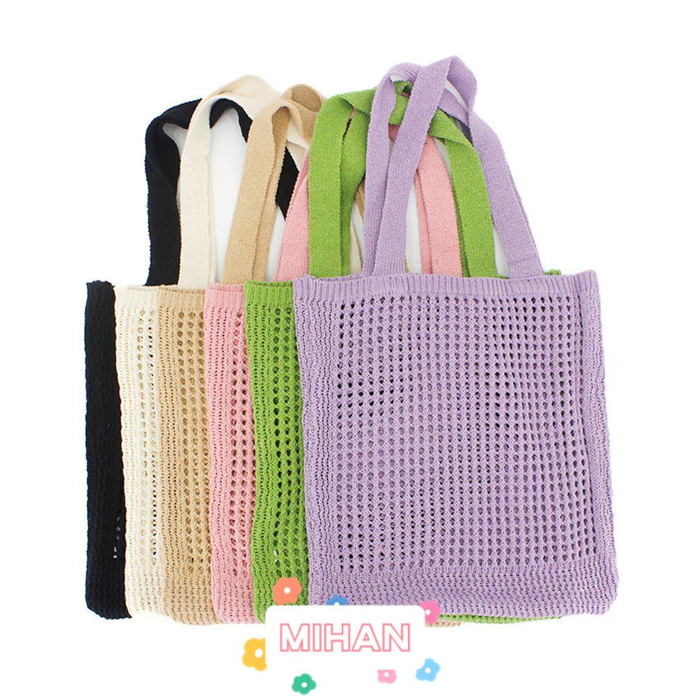 Túi Xách Đan Len Sức Chứa Lớn Thời Trang MIHAN1