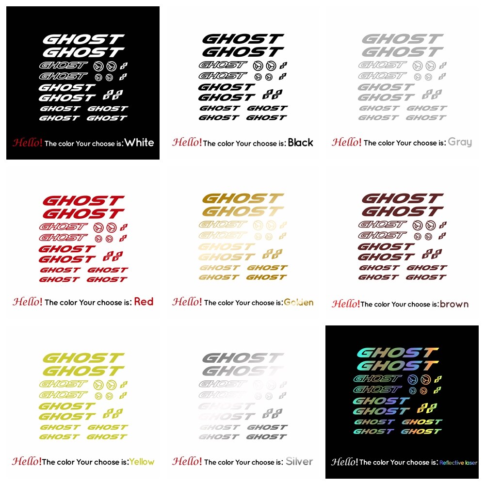 Sticker Dán Khung Xe Đạp DIY Hình Ma Chết Cắt Chết mtb, bmx, road, Bike Trang Trí Xe Đạp