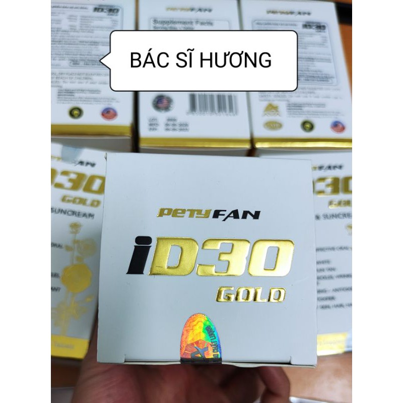 [ CHÍNH HÃNG MẪU MỚI] Viên uống trắng da,chống nắng ID30 GOLD | BigBuy360 - bigbuy360.vn