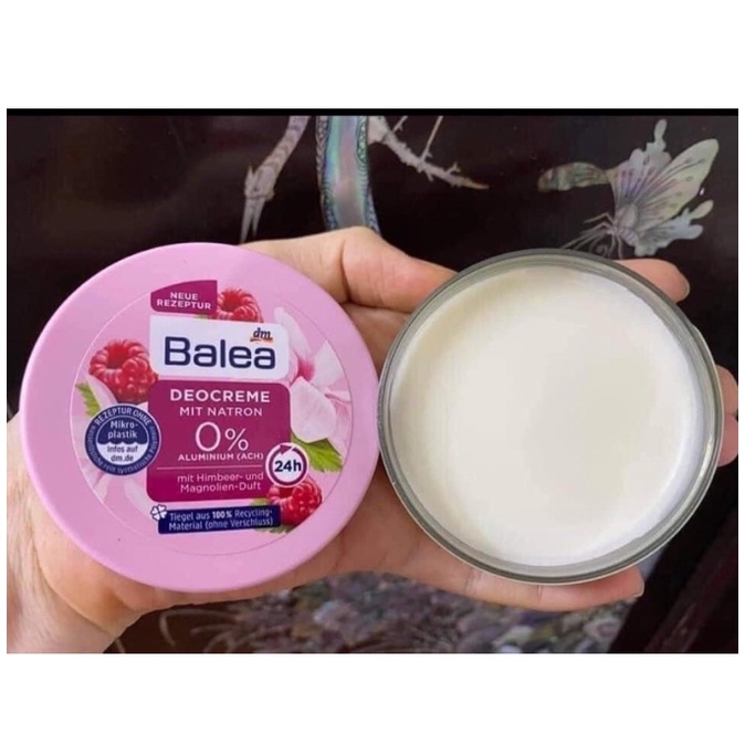 [CHE TÊN] Kem khử &amp; ngăn mùi hôi nách Balea Deocreme Đức với baking soda 50ml - Shop Viloet