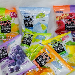 Thạch trái cây orihiro gói to mỗi gói mix 2 vị trái cây thơm ngon, bổ dưỡng cho bé