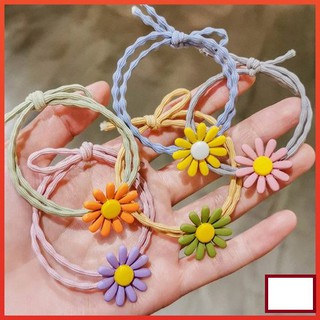 Sét 5 dây buộc tóc hoa cúc
