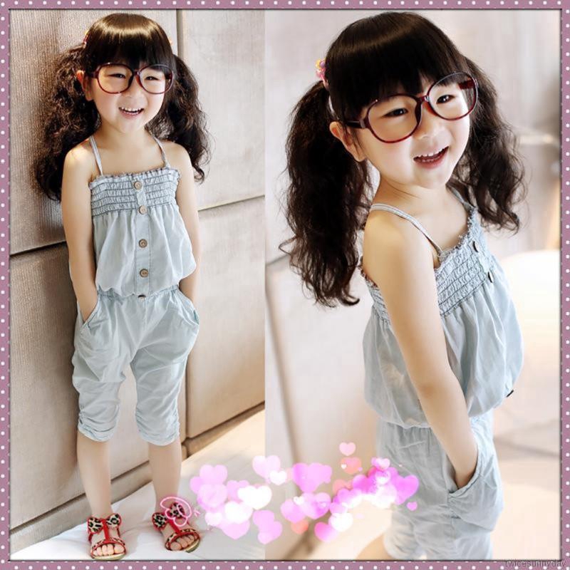 Set quần áo mùa hè xinh xắn dành cho bé gái