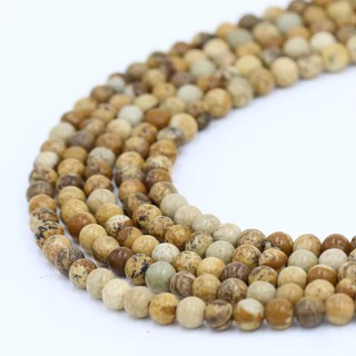 Hạt tròn Picture Jasper - Handmade