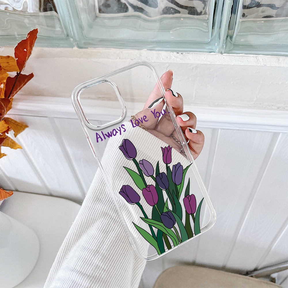 Ốp Điện Thoại Silicon Mềm Trong Suốt Họa Tiết Trái Tim Cho iPhone 11 12 13 Pro max mini XS max x xr 4 5 6 7 8 S PLUS SE 2020