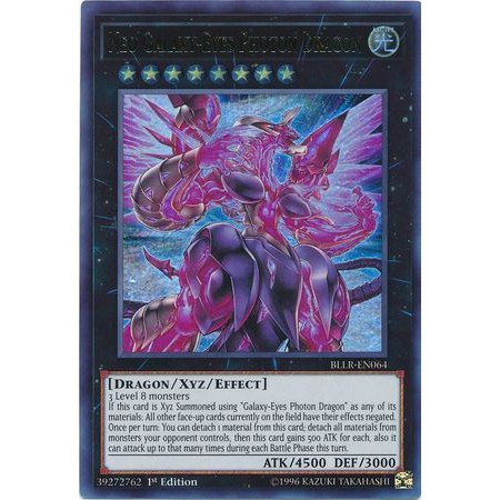 Neo Galaxy-Eyes Photon Dragon - BLLR-EN064 - Ultra Rare 1st Edition
