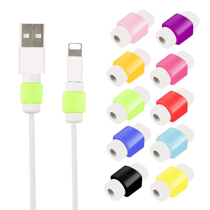 Vỏ bọc bảo vệ dây cáp sạc USB cỡ nhỏ nhiều màu sắc