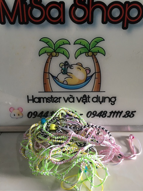 Dây dắt hamster có chuông