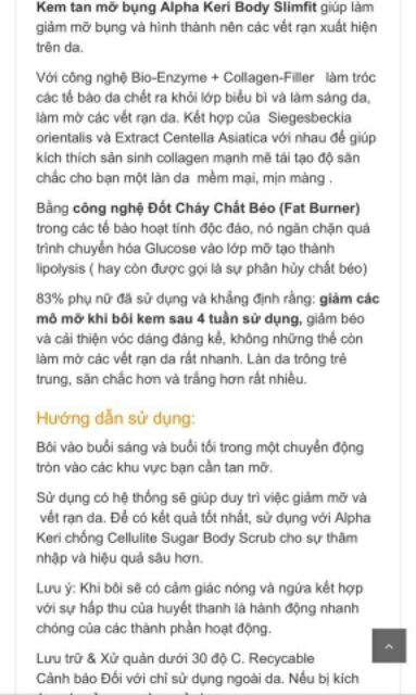 Kem nâng ngực Anpha Keri (Nội địa Úc) | BigBuy360 - bigbuy360.vn