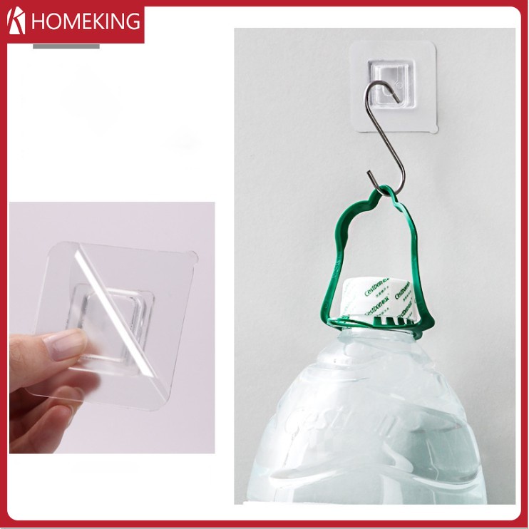 Miếng Dán Thay Thế Kệ Dán Tường Nhà Tắm, Nhà Bếp, Khay Xà Bông Hình Chữ U Đa Năng