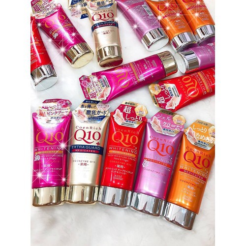 Kem dưỡng trắng da tay Kose Q10 (80g) Nhật Bản(màu đỏ)