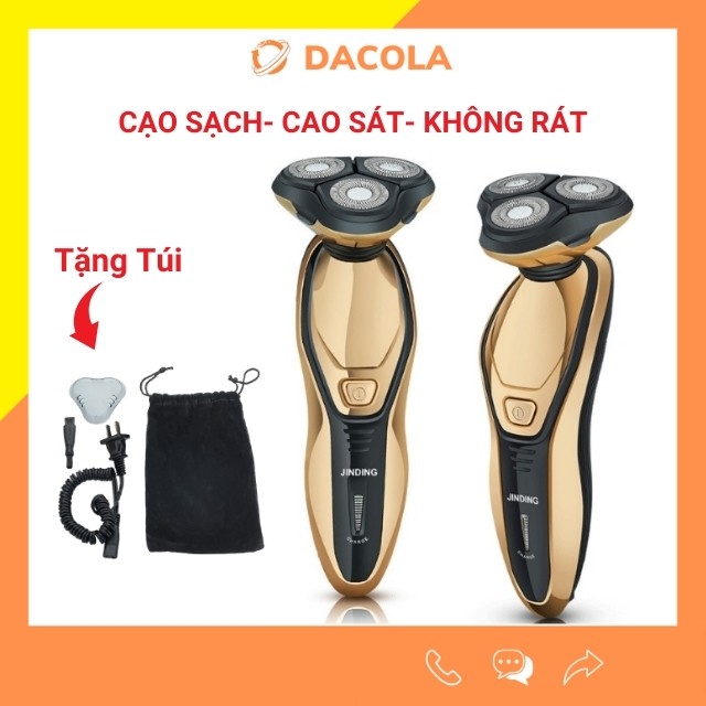  [Không Rát] Máy Cạo Râu Nam Cạo Khô Cạo Ướt Chống Nước IPX7 May Cao Rau RQ1152