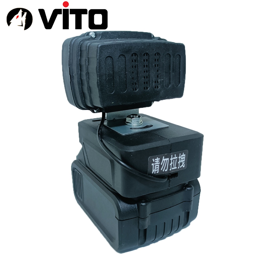 [KHÔNG KÈM PIN] Đèn Pin 15 LED VITO Dùng Pin MAKITA Sử Dụng Pin Máy Công Cụ