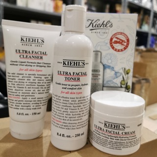 SET BỘ DƯỠNG KIEHLS ULTRA FACIAL 3 món Full size.