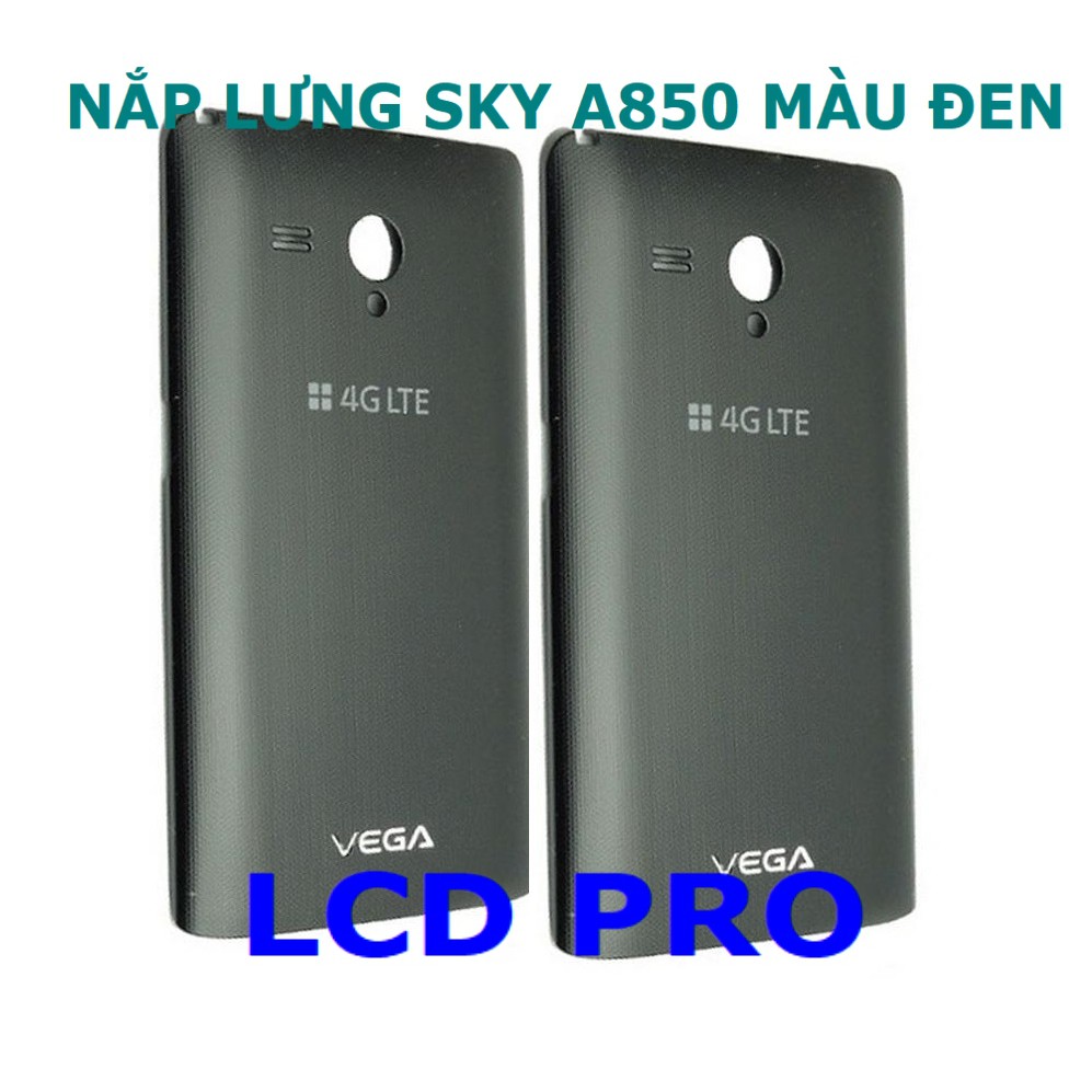 NẮP LƯNG SKY A850 MÀU ĐEN