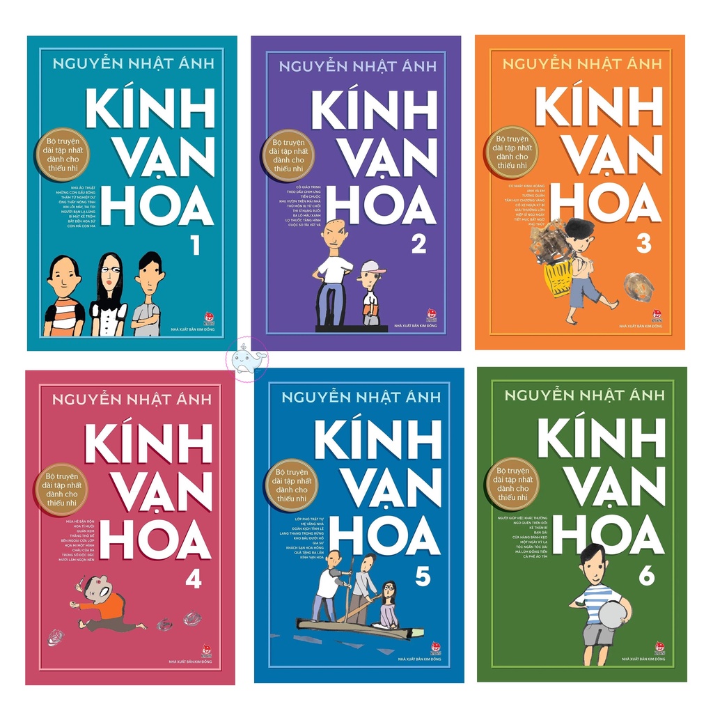 Sách - Kính Vạn Hoa - bộ 6 tập bìa cứng - Ấn bản kỉ niệm 65 năm NXB Kim ĐỒng