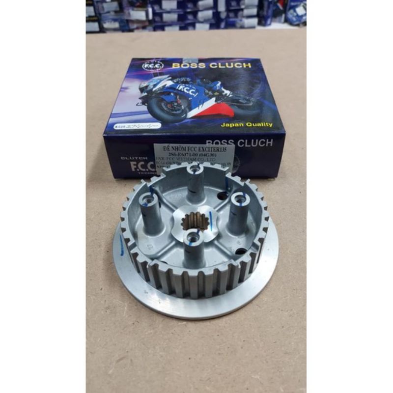 BỘ NỒI ĐẾ NHÔM VÀ MẶT ÉP FCC CHÍNH HÃNG CHO XE EXCITER 150 VÀ EXCITER 135