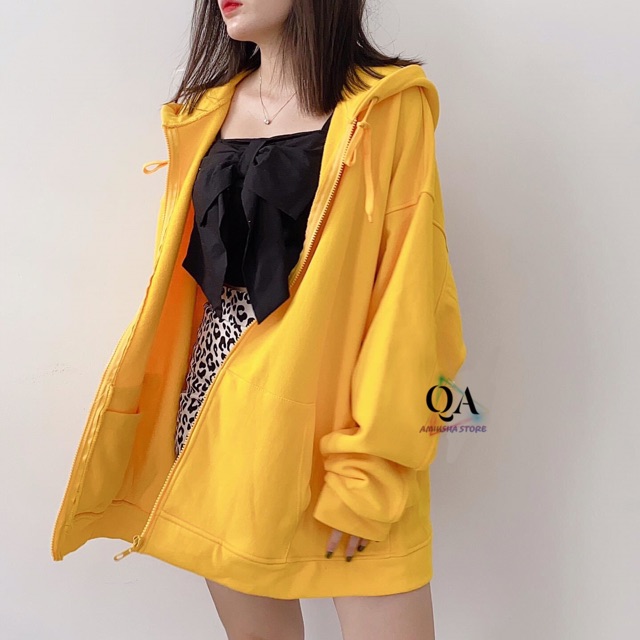 [FREESHIP XTRA] Áo Khoác Hoodie Dây Kéo Có Nón 4 Màu - HÀNG SHOP | BigBuy360 - bigbuy360.vn