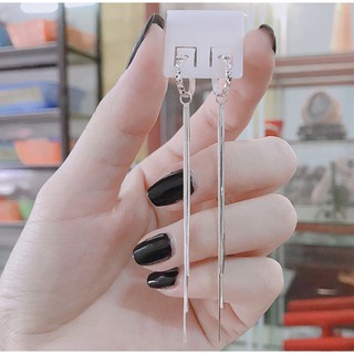 BÔNG TAI BẠC TUA DÀI MỚI