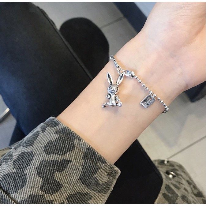 Vòng tay chú thỏ hoạt hình độc đáo, cá tính VT44
