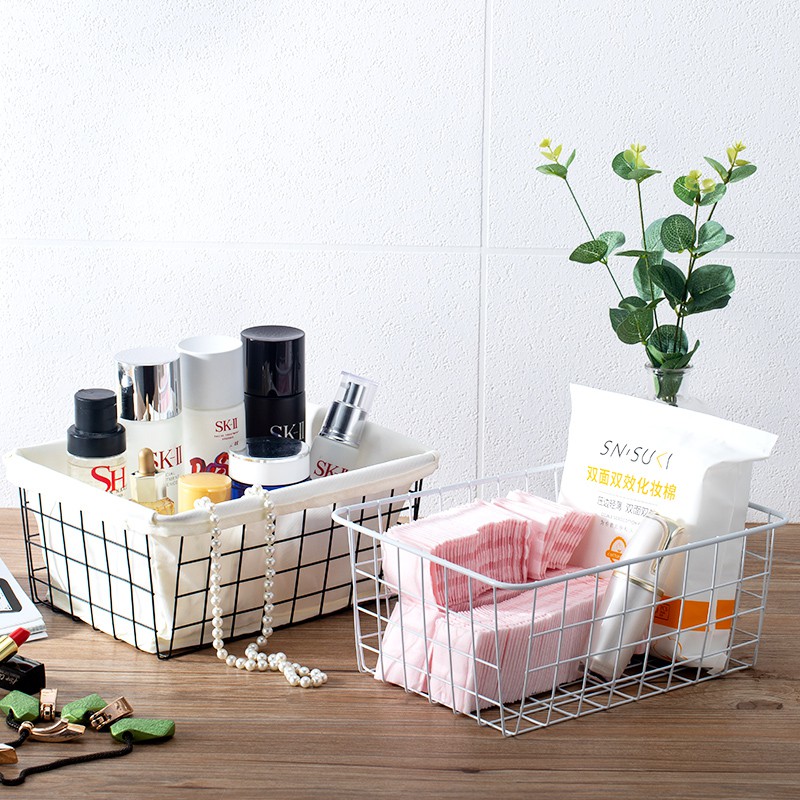 Rổ kim loại hình chữ nhật | BigBuy360 - bigbuy360.vn