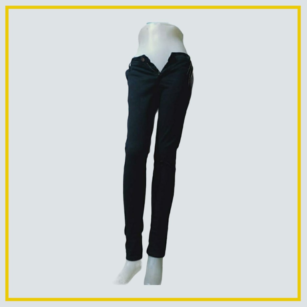 Quần Jean Dài Ôm Mềm Có Túi Dành Cho Nữ Size 27-34