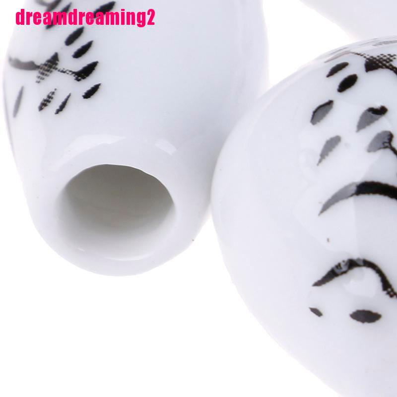 Bộ 3 Bình Hoa Sứ Tỉ Lệ 1: 1 Dùng Trang Trí Nhà Búp Bê