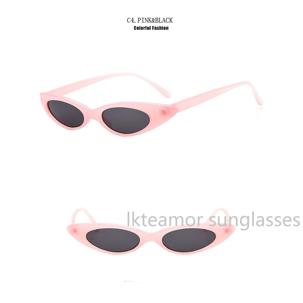 Kính mát chống UV400 kiểu mắt mèo phong cách cổ điển