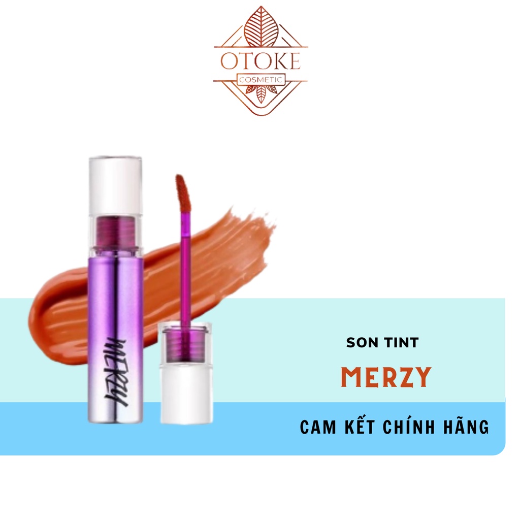 Son Tint Lì Bóng Merzy Aurora Dewy (CÓ SẴN - FULL MÀU)