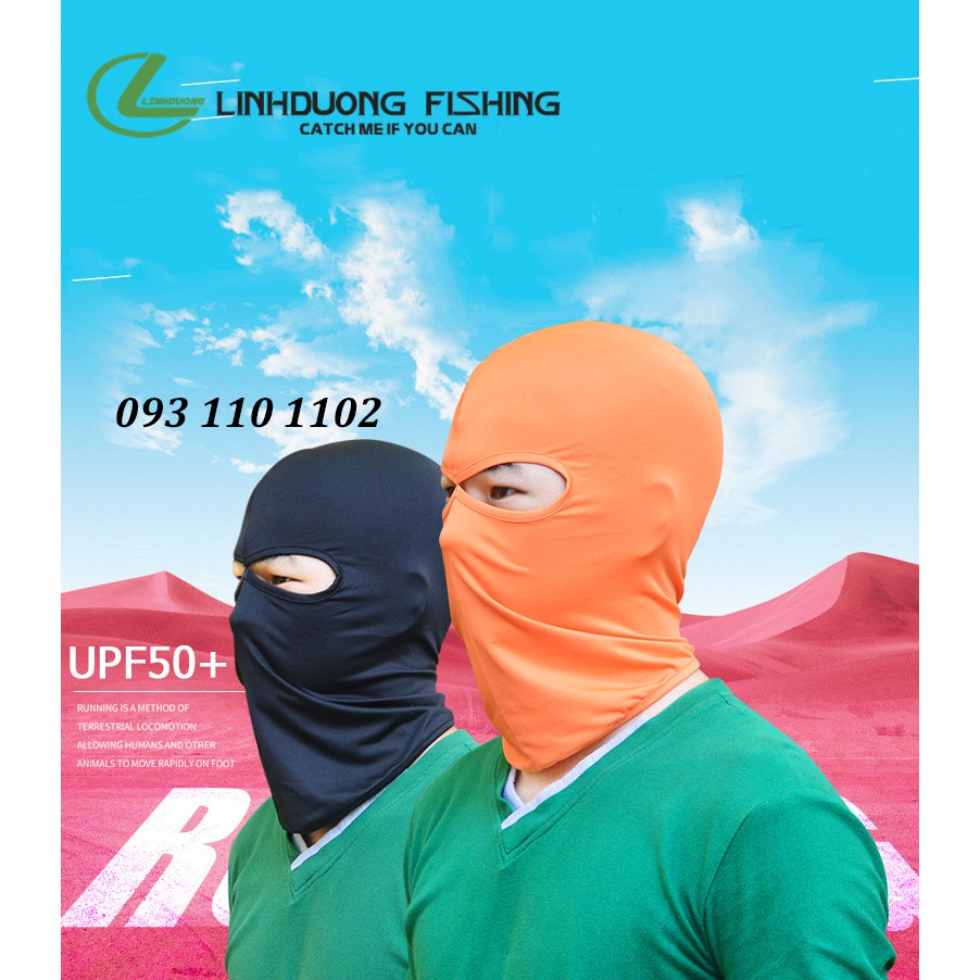 Mặt nạ chống nắng - Chất liệu vải cotton thấm mồ hôi tốt | BigBuy360 - bigbuy360.vn