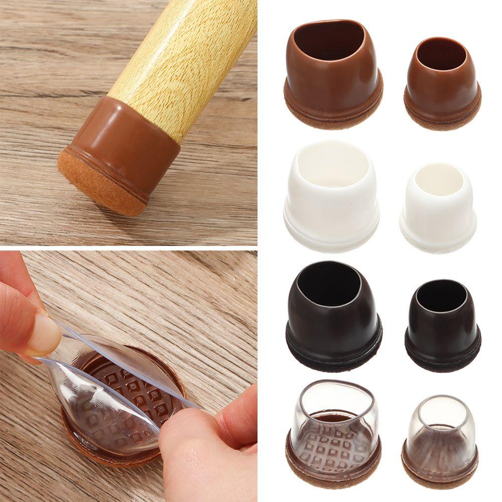 Bộ 8 Vỏ Bọc Chân Bàn Ghế Chống Trượt Chất Lượng Cao