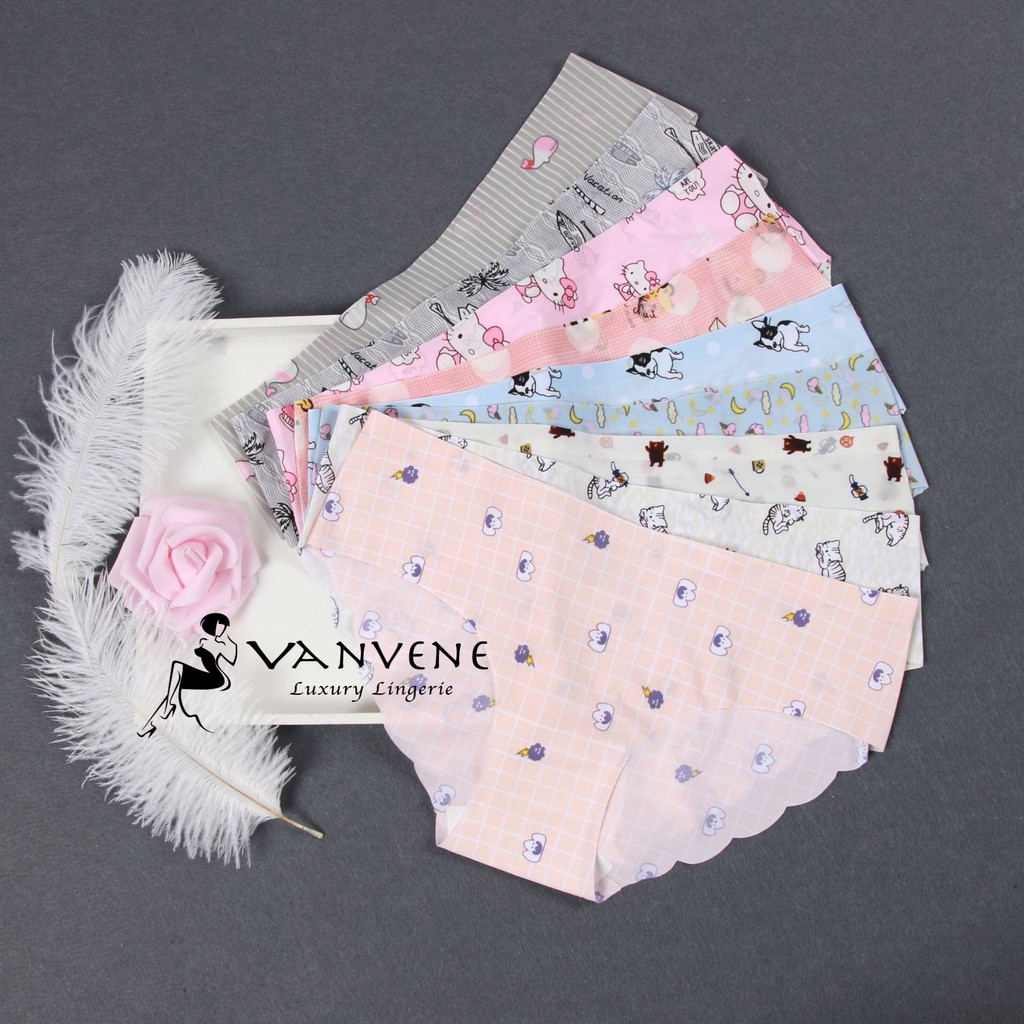 Quần Lót Su Non Thông Hơi Kute Co Giãn Free Size 40-55kg Q189 | BigBuy360 - bigbuy360.vn