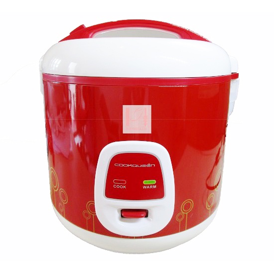 Nồi Cơm Điện 1.8 Lít Cookqueen TJ-18 Công Nghệ Hàn Quốc (Kèm Xửng Hấp) - Bảo Hành 01 Năm