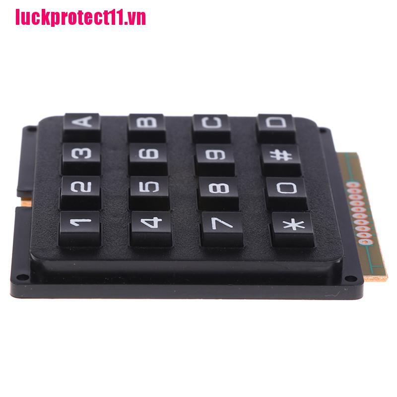 {CCC} 1Pc 4x4 Matrix Keyboard Keypad Module Use Key PIC AVR Stamp Sml 4*4 Plastic Keys