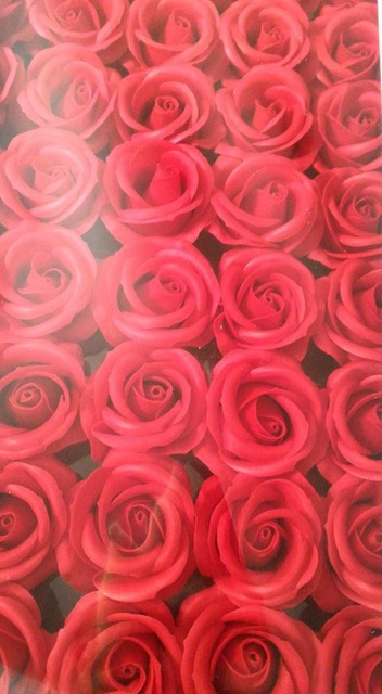 Hộp 50 hoa hồng sáp thơm Vĩnh cửu cao cấp 4 lớp