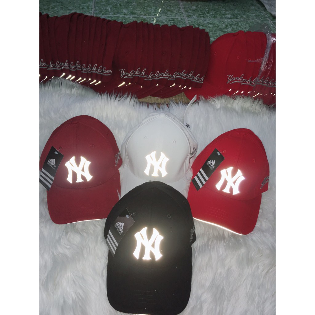 Nón Lưỡi Trai Nam Nữ Phát Sáng NY Unisex Thời Trang