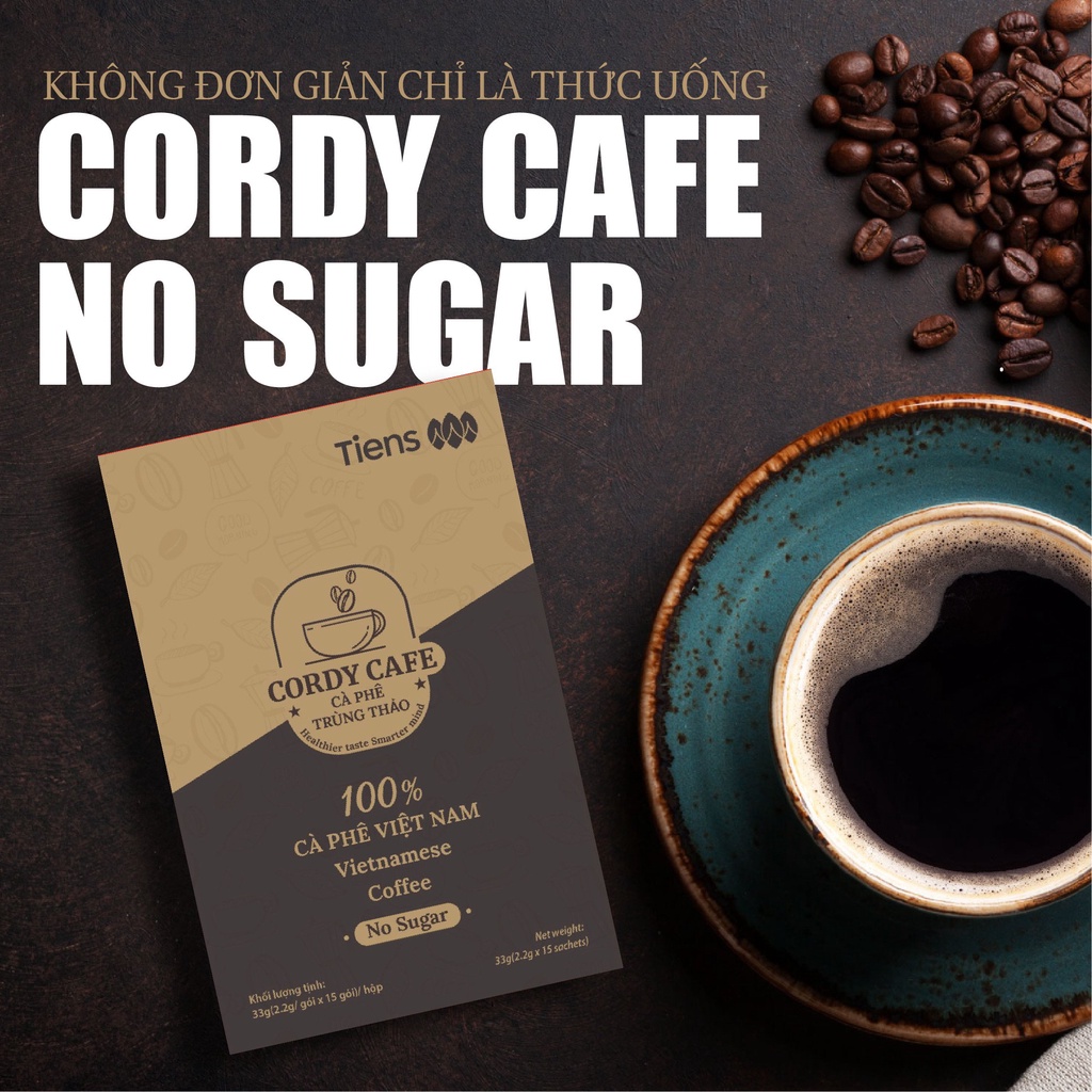 Cà phê Trùng thảo giúp sảng khoải tinh thần