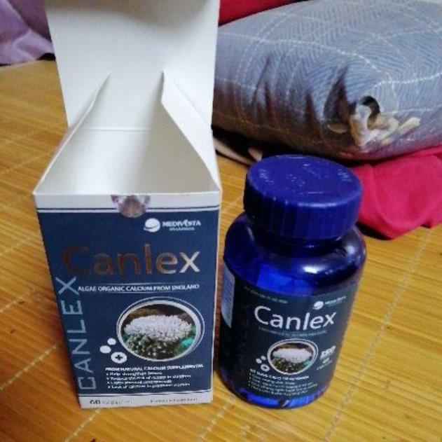 [GIÁ GỐC] Canlex bổ sung canxi hữu cơ từ tảo biển - Hộp 60 viên