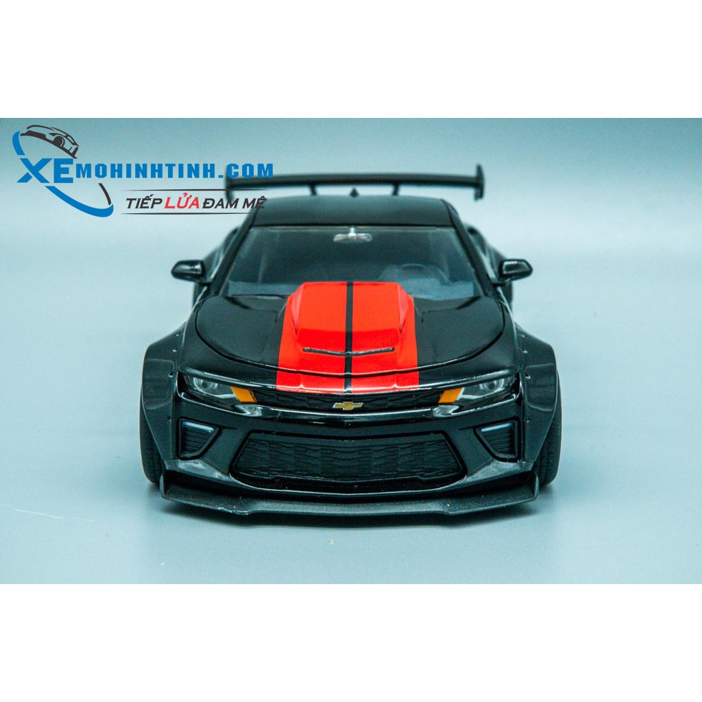 Xe Mô Hình Chevy 2016 Camaro Ss Widebody Gt Wing 1:24 Jada Toys (Đen)