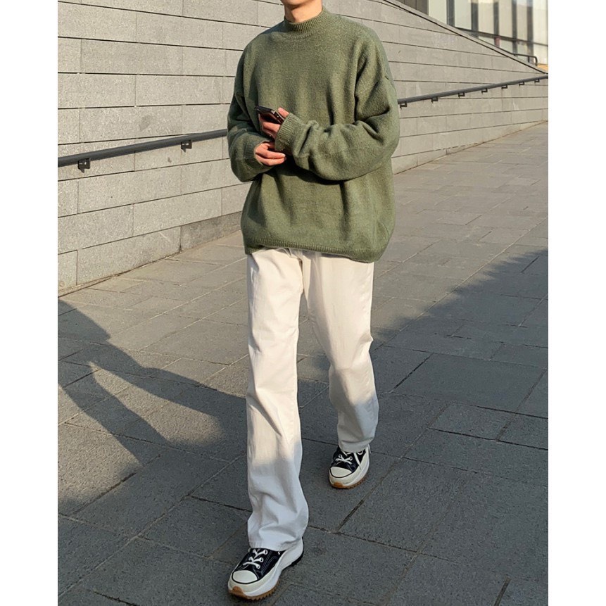 Quần Baggy Nam Ống Rộng - phong cách - Quần Jean Nam Hàn Quốc Ngọc Vệ Fashion