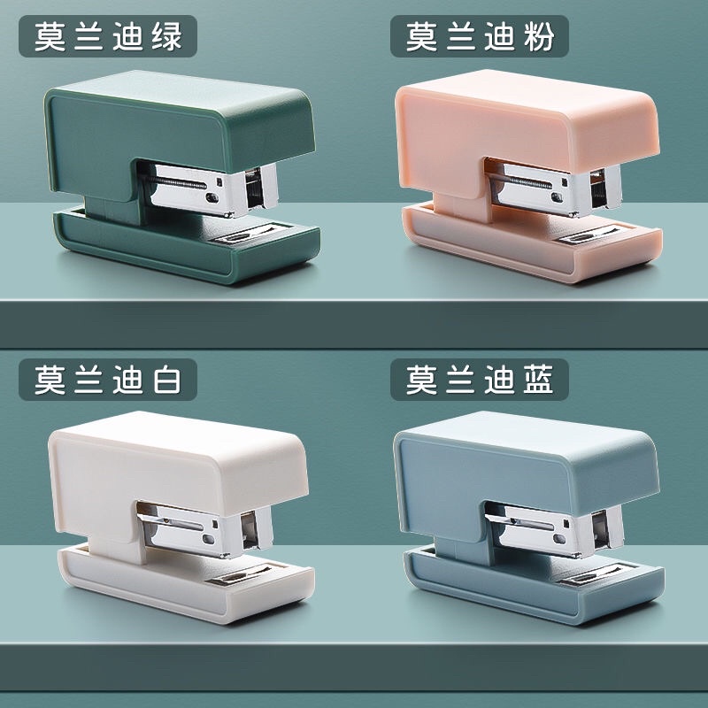 [ DaVinci ] Dụng cụ bấm ghim mini hãng M&amp;G cầm tay nhiều màu sắc