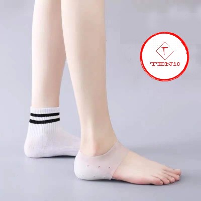 Tất vớ silicon bọc gót chân 2 miếng bảo vệ chống mòn gót khi đi giày làm mềm chống đau chân bảo vệ chân cho giày rộng