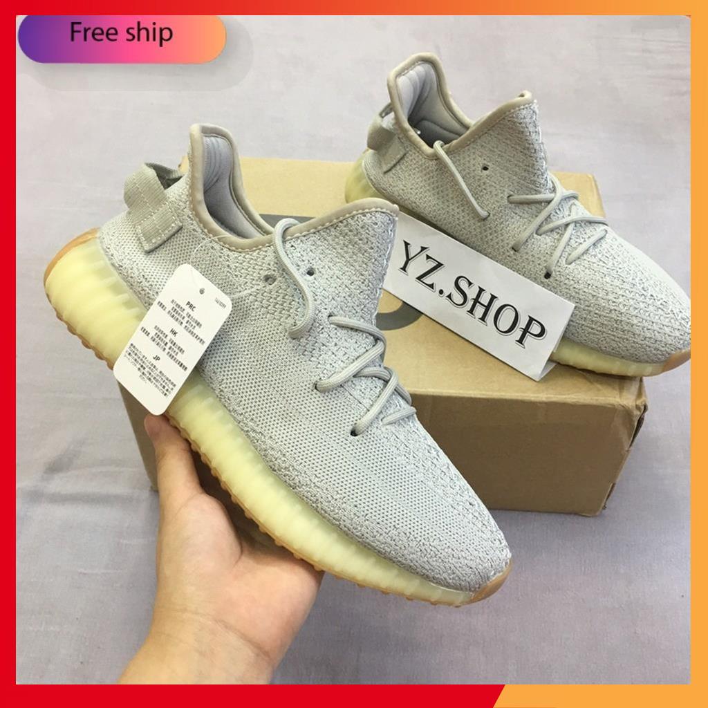 Giày Sneaker, Giày Thể Thao YZ350 Xám Sesame Nam Nữ MSP99351 MSP46363