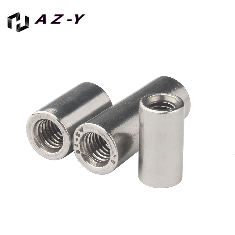 Bu Lông Inox 304 Nối Dài Đầu Tròn DIN934 m3m4m5m6m8