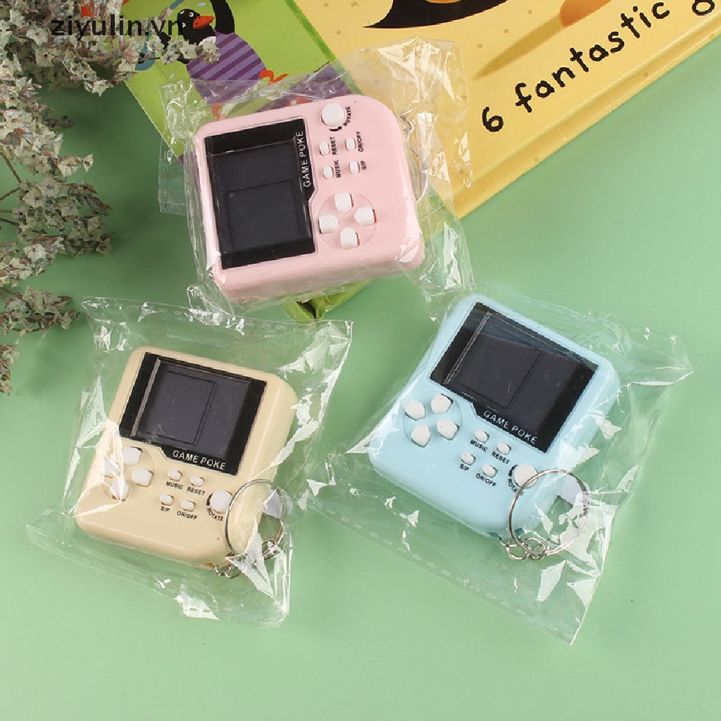 Máy Chơi Game Mini ziyulin Cổ Điển Kèm Móc Khóa