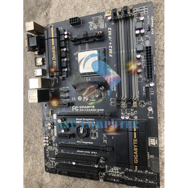 Combo mainboard gigabyte GA-F2A88X-D3H socket Fm2+, AMD X4 845 3.5Ghz  socket fm2