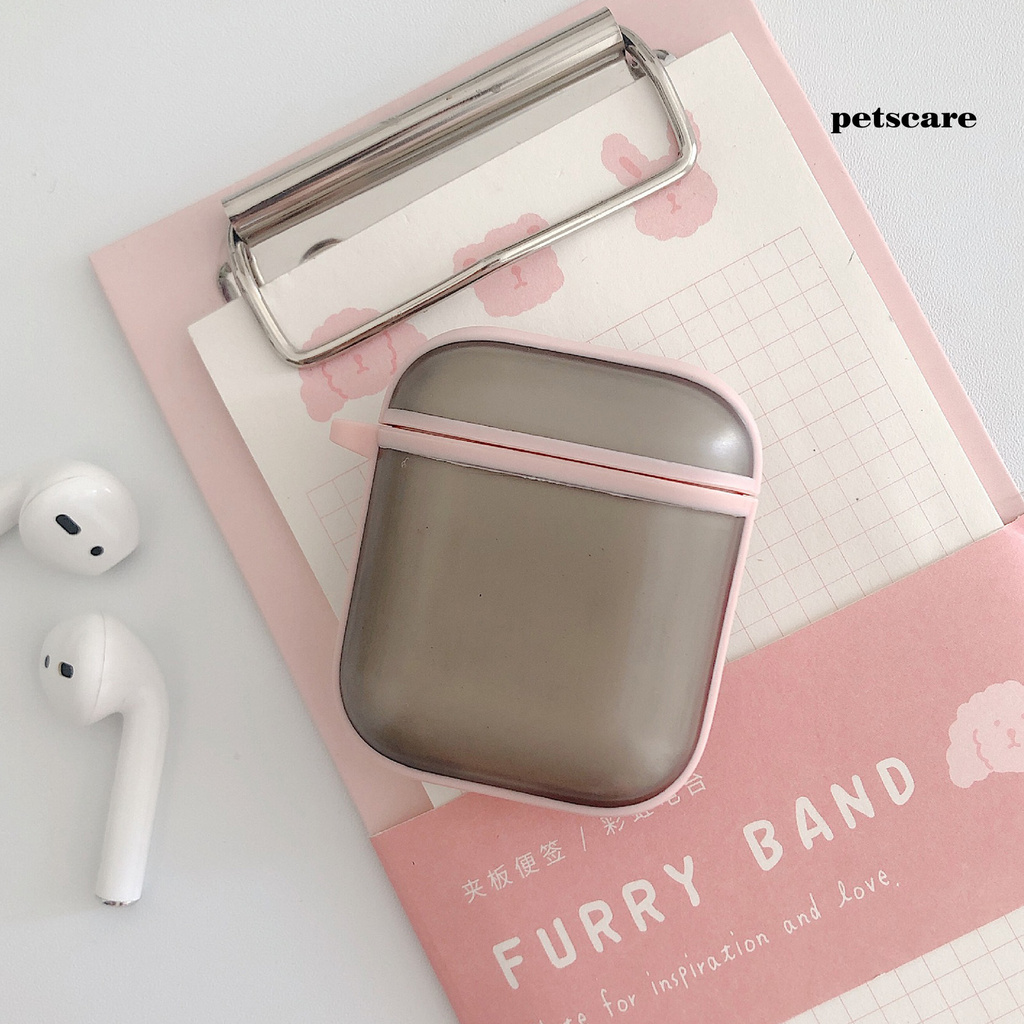 Vỏ Bảo Vệ Hộp Sạc Tai Nghe Airpods 1 / 2 Bằng Silicon Mềm Có Thể Giặt Được