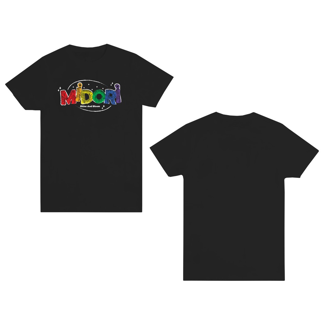 Áo thun unisex form rộng tay lỡ Phông Nam Nữ Midori bút chì Local Brand Mi Midori
